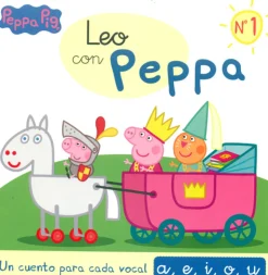 Leo con Peppa Nº1. Un cuento para cada vocal: a, e, i, o, u