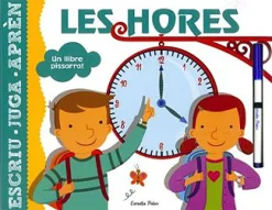 Les hores. Un llibre pissarra!