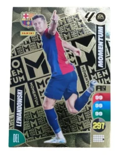 Lewandowski Momentum Adrenalyn XL 2024 2025 Carta Colección Panini