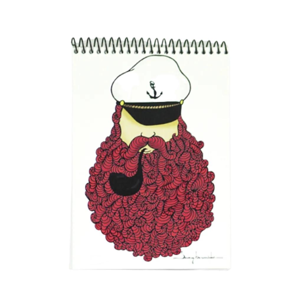 New Saray Bermúdez Design Libreta Marinero Rojo