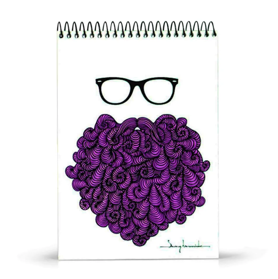 Libreta Mr. Bobby morado