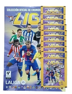 Clearance PANINI Liga Este 2026 2027 10 sobres + Álbum de obsequio Liga Este