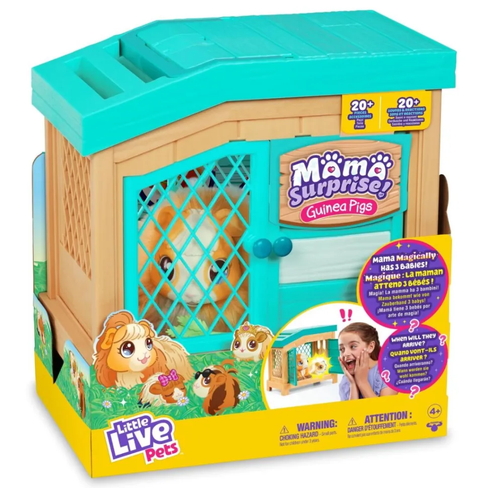 Little Live Pets - Mama Surprise Playset - Cobaya Interactiva