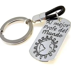 Best Llavero De Plata Al Mejor Profe Del Mundo