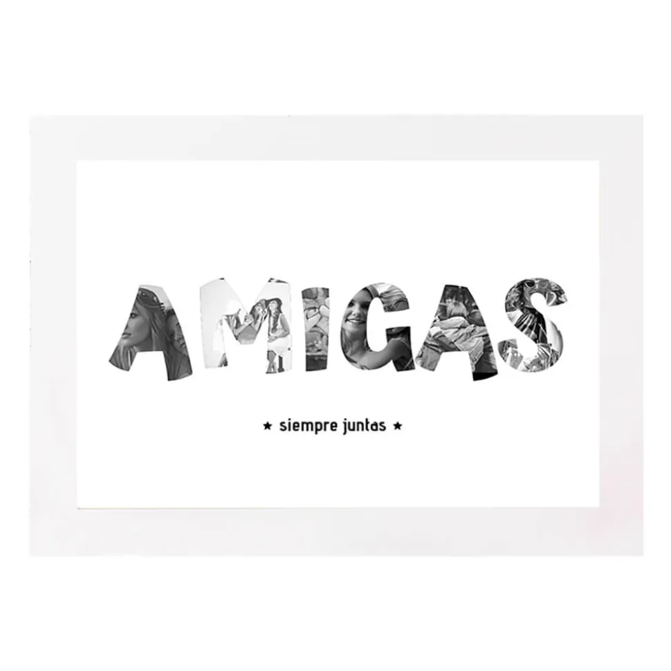 Lámina DIN A4 Amistad - Amigas