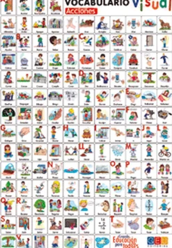 Outlet GEU Láminas de vocabulario visual - Acciones