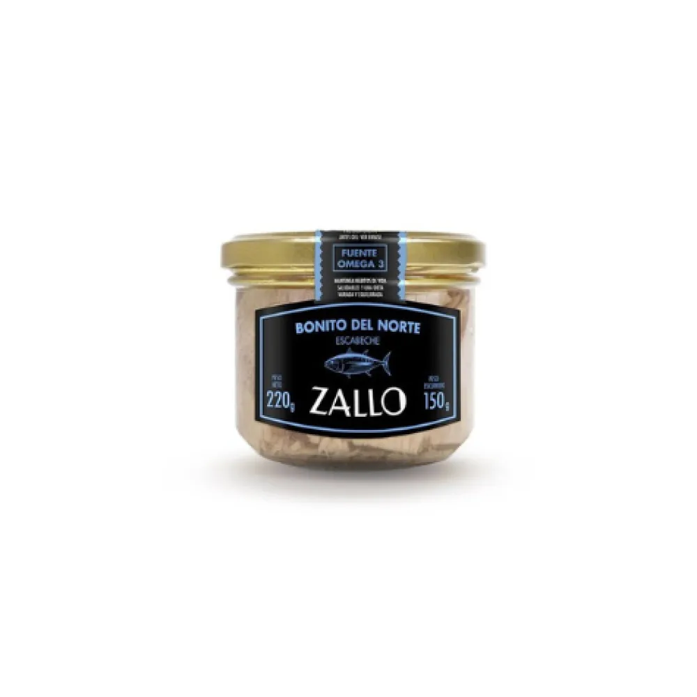 New Zallo Lomos Bonito Costera - Tarro 220 g neto y 150 g peso escurrido