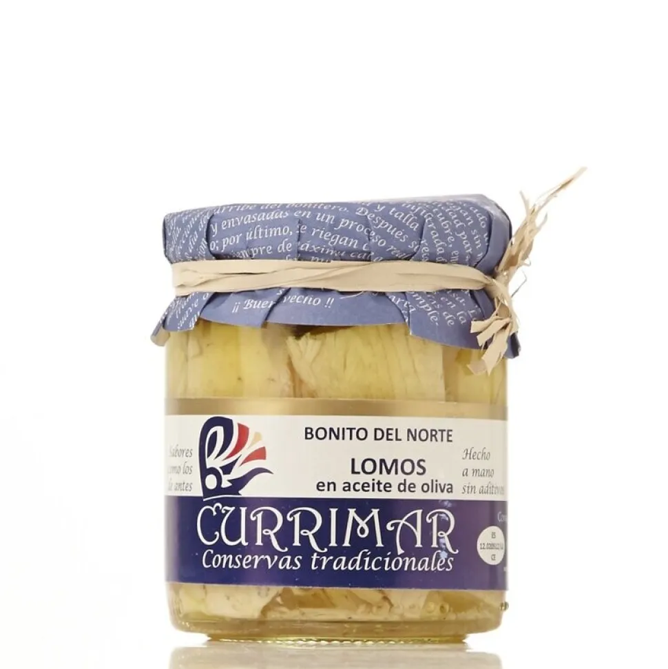 Lomos de bonito del norte en aceite de oliva 240 g