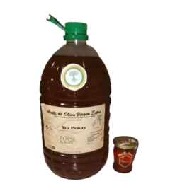 Lote Aceite de Oliva Virgen Extra Suave Hojiblanca 5 L + Tarro de Miel 140 g