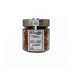 Lote 3 - AVELLANAS GARRAPIÑADAS 6 Tarros de Cristal x 100 gr