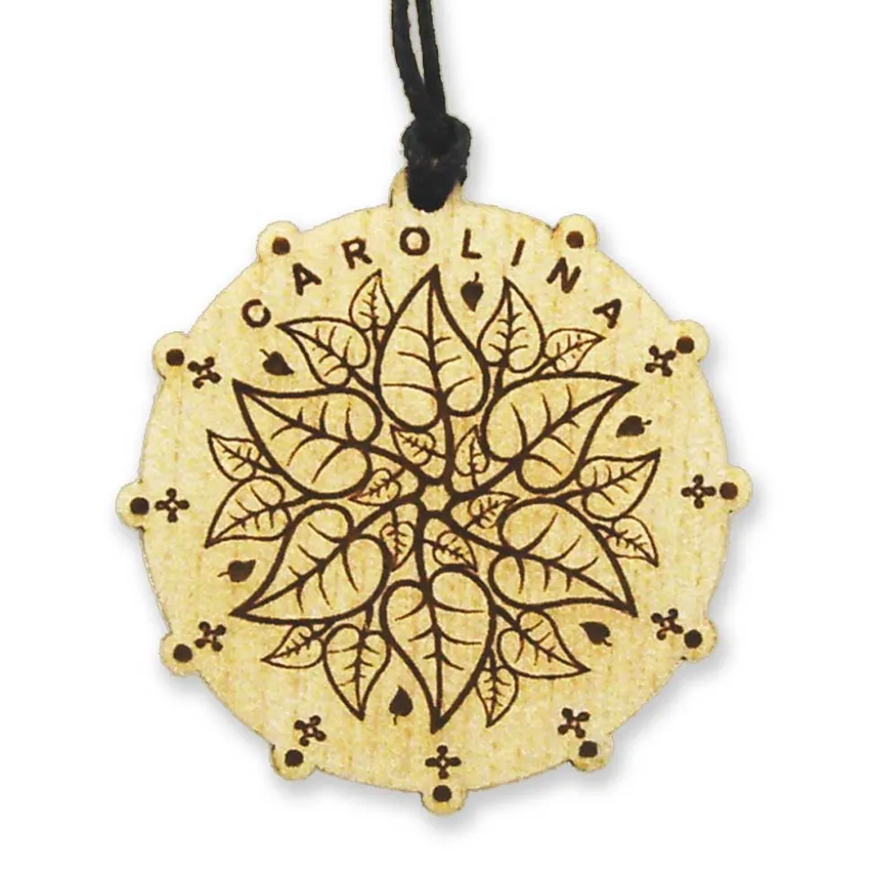 Lote de 3 collares de madera