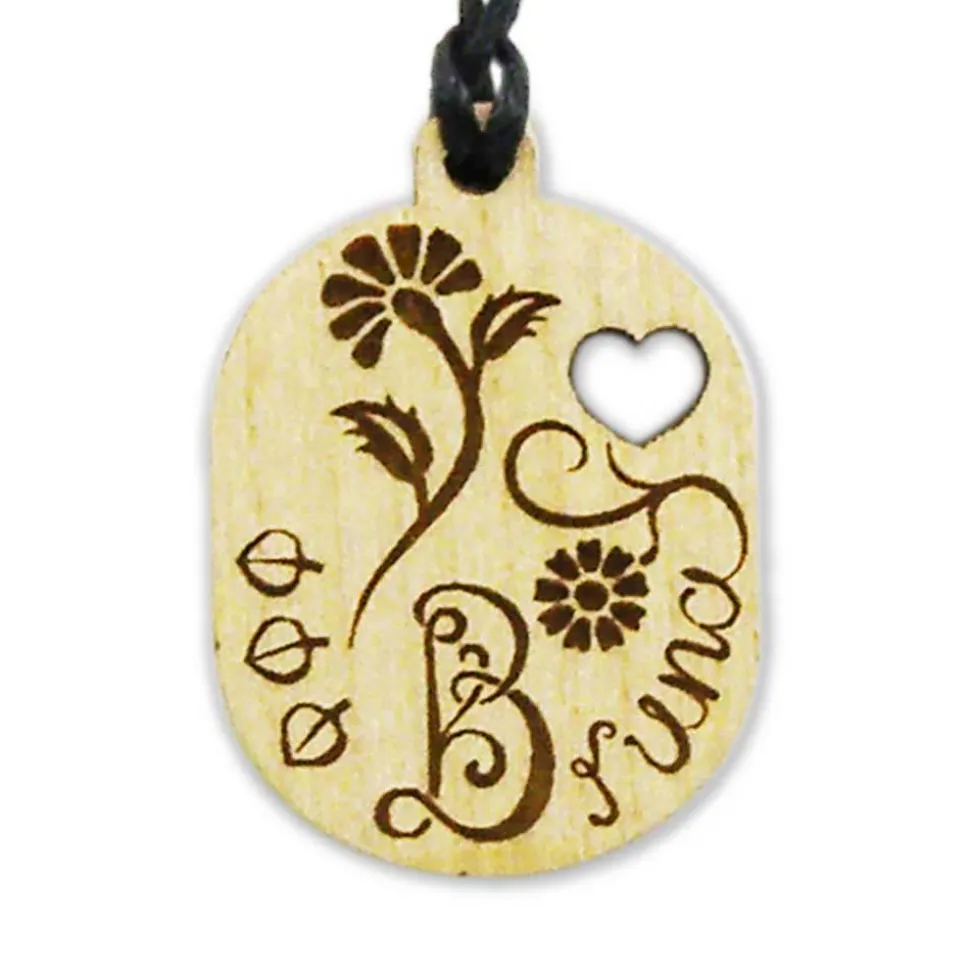 Lote de 3 collares de madera