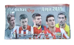 Outlet Lfp Lote de 20 sobres Mundicromo 2015 Fichas de La Liga Edición final Posibilidad de Messi y Cristiano Ronaldo