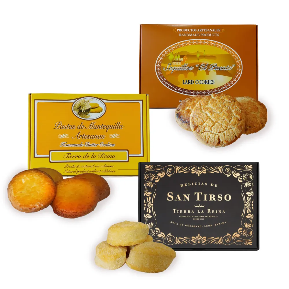 Discount Panadería Tierra La Reina Lote Pastas de mantequilla + Sequillos + Delicias