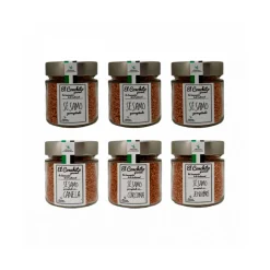 Hot El Conchito Gourmet Lote 35 - 6 Tarros de Cristal surtidos