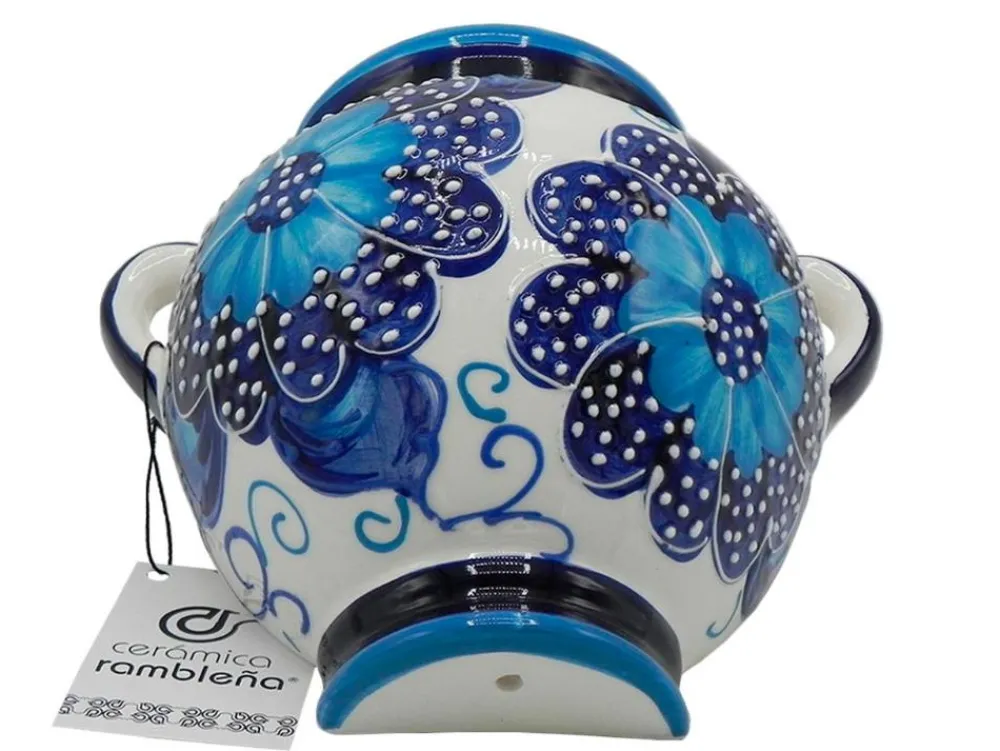 Hot Cerámica Rambleña Maceta pared - 20x20x14 cm - Modelo 08 | M