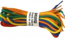 Madeja 10 cordones colores surtidos de 1m.