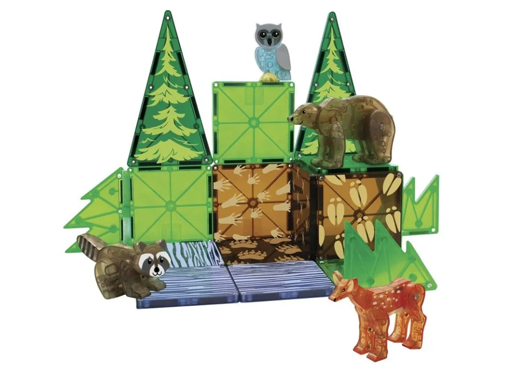 New 3D Juegos Magna-T Forest Animals Set 25 Piezas
