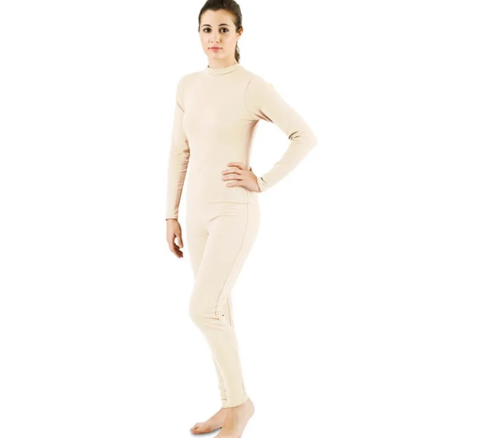 Maillot o Mono color carne para adultos