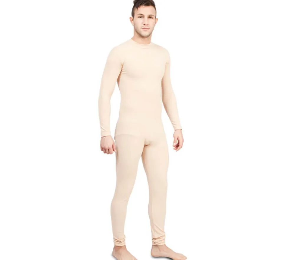 Maillot o Mono color carne para adultos