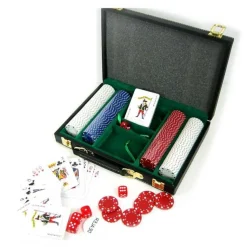 Maletín juego completo de Póker con fichas profesionales