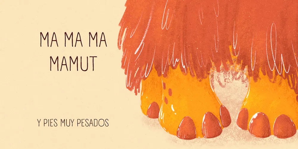 Outlet Cuentos con Valores Ma ma ma mamut. Libro para bebés con rimas