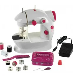 New Klein Maquina de Coser eléctrica Blanca Infantil Fashion pasión de
