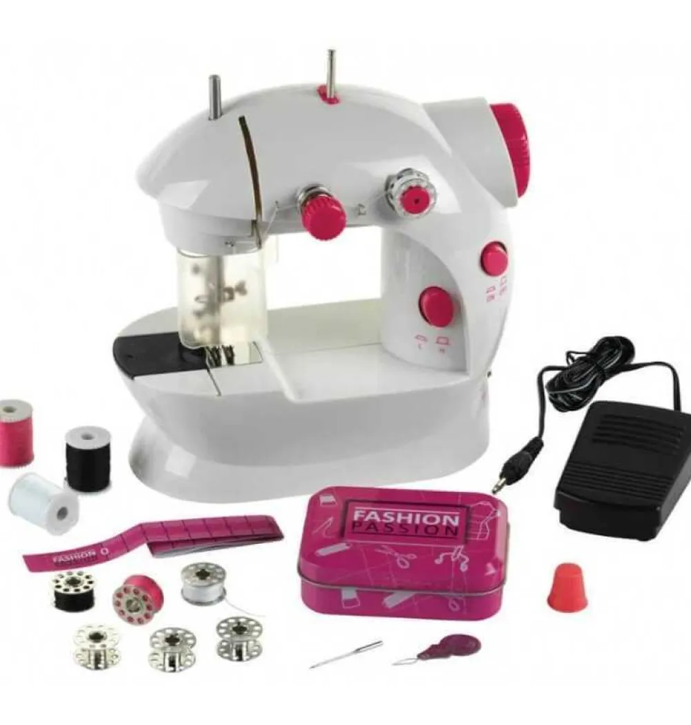 New Klein Maquina de Coser eléctrica Blanca Infantil Fashion pasión de