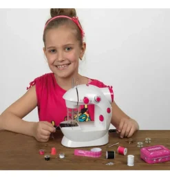 New Klein Maquina de Coser eléctrica Blanca Infantil Fashion pasión de