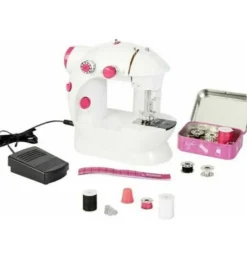 New Klein Maquina de Coser eléctrica Blanca Infantil Fashion pasión de