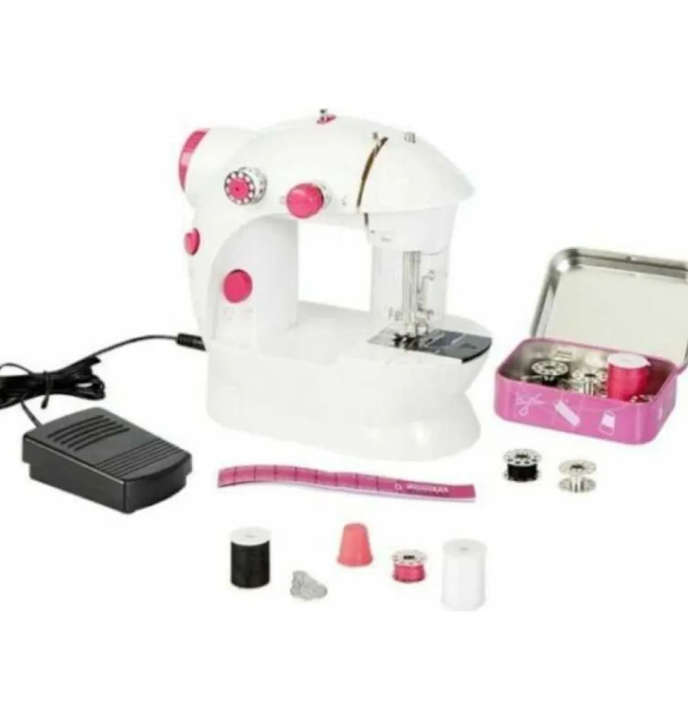 New Klein Maquina de Coser eléctrica Blanca Infantil Fashion pasión de