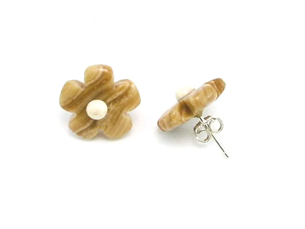 Clearance Margaritas Marmol Marron Y Plata De Ley