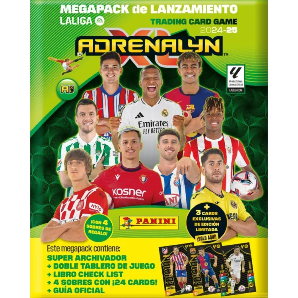 Outlet PANINI Megapack de Lanzamiento Adrenalyn XL La Liga EA Sports 2024-25