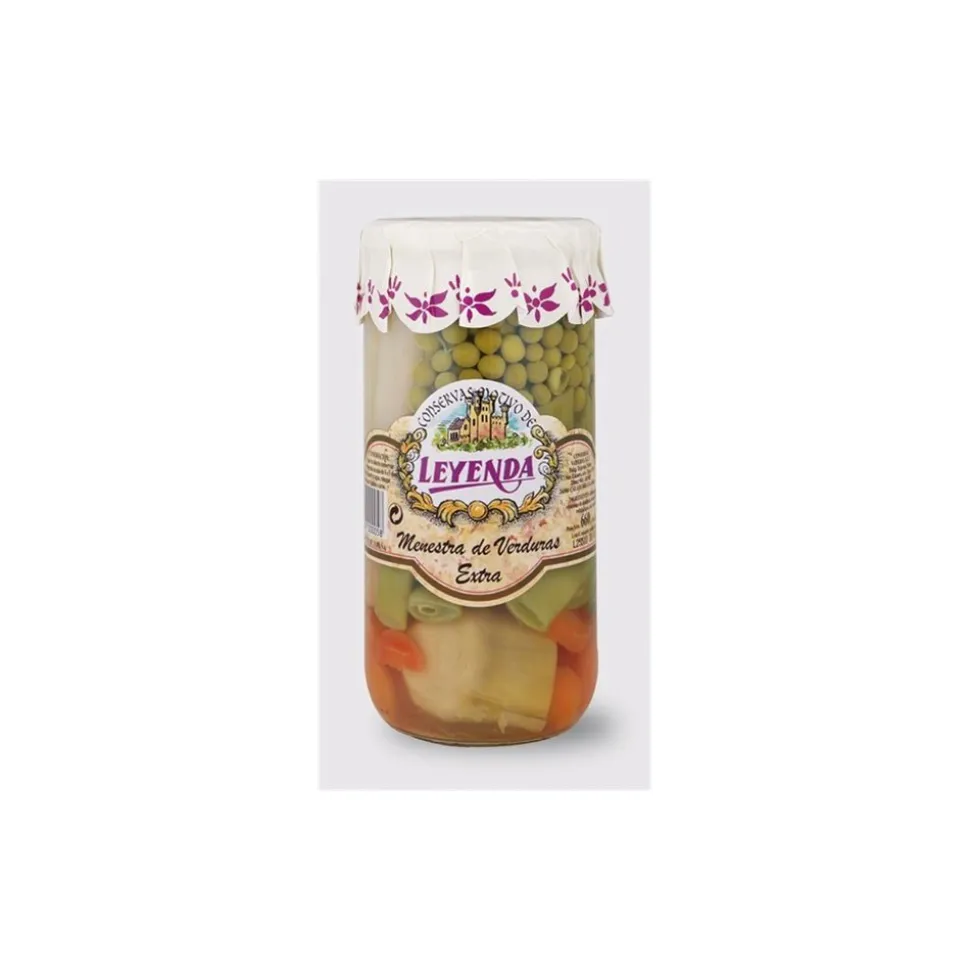 Menestra de Verduras Leyenda en Tarro de Cristal 720ml