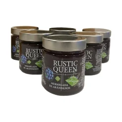 Mermelada extra de arándanos ecológica 210 g - Pack 6
