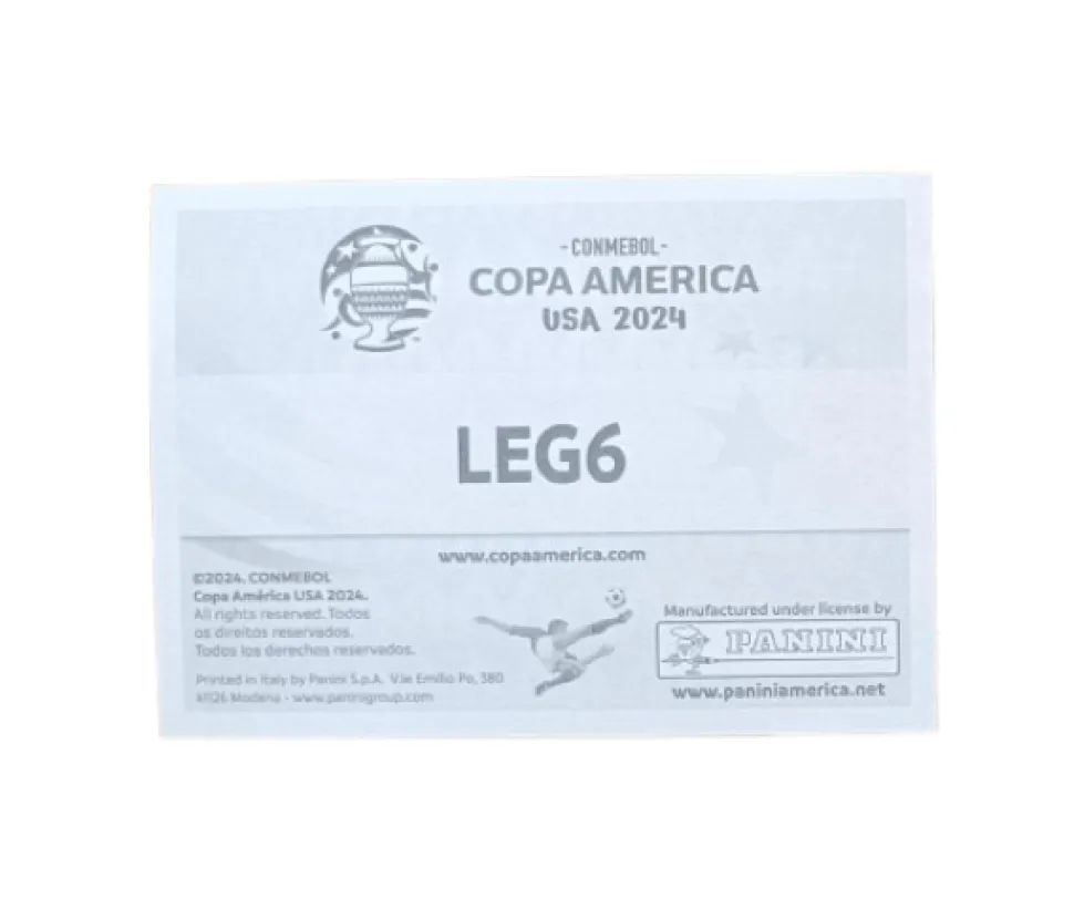 Messi Cromo Copa America LEG 6 2024 24 Argentina
