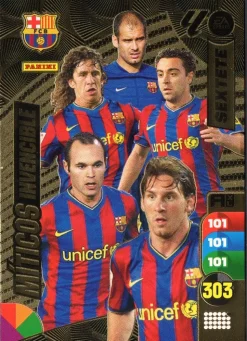 Miticos Invencible Sextete FC Barcelona cromo Adrenalyn XL 2024 2025 La liga 24/25