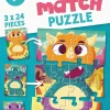 Hot Ravensburger Mix&Match puzzle. Dinosaurios para mezclar (3 x 24 piezas)