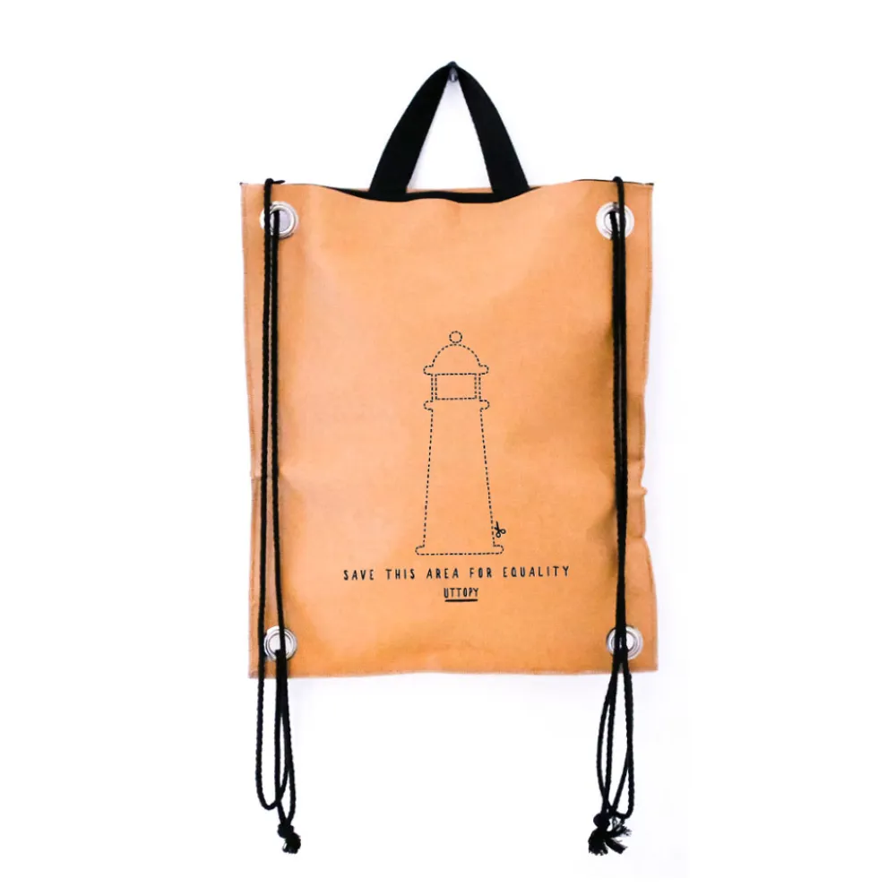 Outlet Mochila ecológica "Equality" Uttopy - Médicos del Mundo