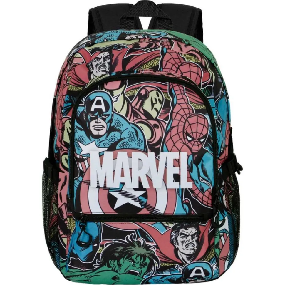 Mochila Fight Fan Marvel Classic Heroes 31x44x18 cm