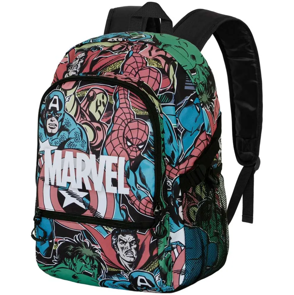 Mochila Fight Fan Marvel Classic Heroes 31x44x18 cm