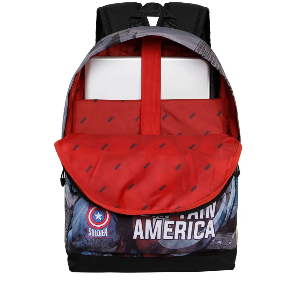 Mochila HS Fan Karactermania Marvel Capitán América 30x41x18 cm
