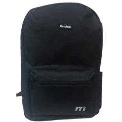 Mochila Negra Lona Sportandem