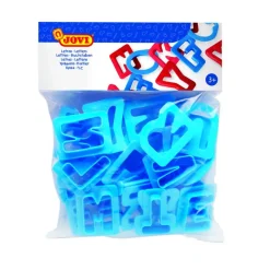 Hot Jovi Moldes Abecedario (letras mayúsculas) para plastilina