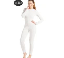 New Mono interior de spandex Blanco para mujer