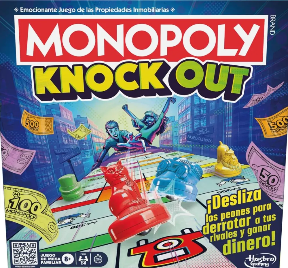 Sale Monopoly De Hasbro Monopoly Knockout de Hasbro