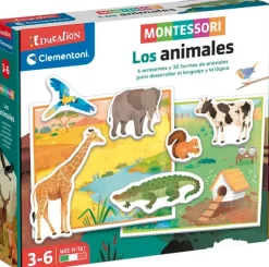 Clementoni Montessori. Los Animales