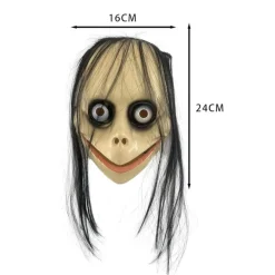 Clearance Kebedo Moda 2 Máscaras de Momo - Careta Momo Terror Hombre Mujer