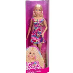 Muñeca Barbie Fashionista con cabello Rubio ondulado - Mattel