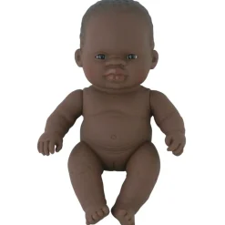 Muñeca bebé africana (21 cm)
